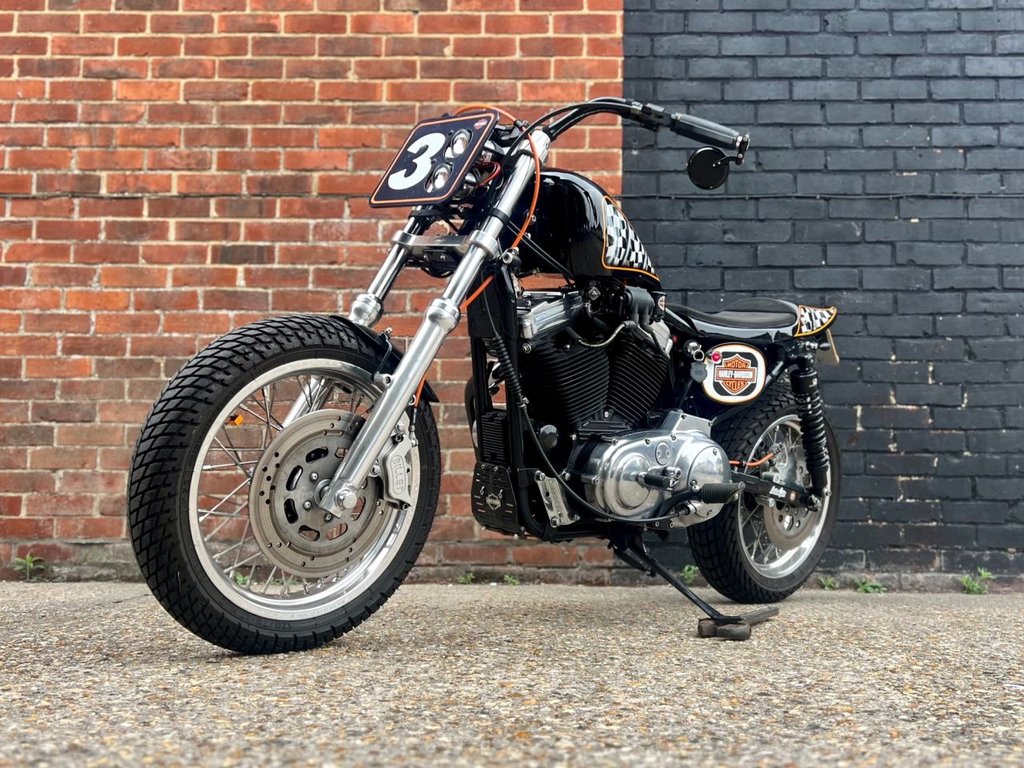 USED 1997 R HARLEY-DAVIDSON SPORTSTER 1200cc // CUSTOM FLAT TRACKER // px swap 