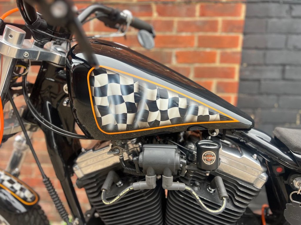 USED 1997 R HARLEY-DAVIDSON SPORTSTER 1200cc // CUSTOM FLAT TRACKER // px swap 