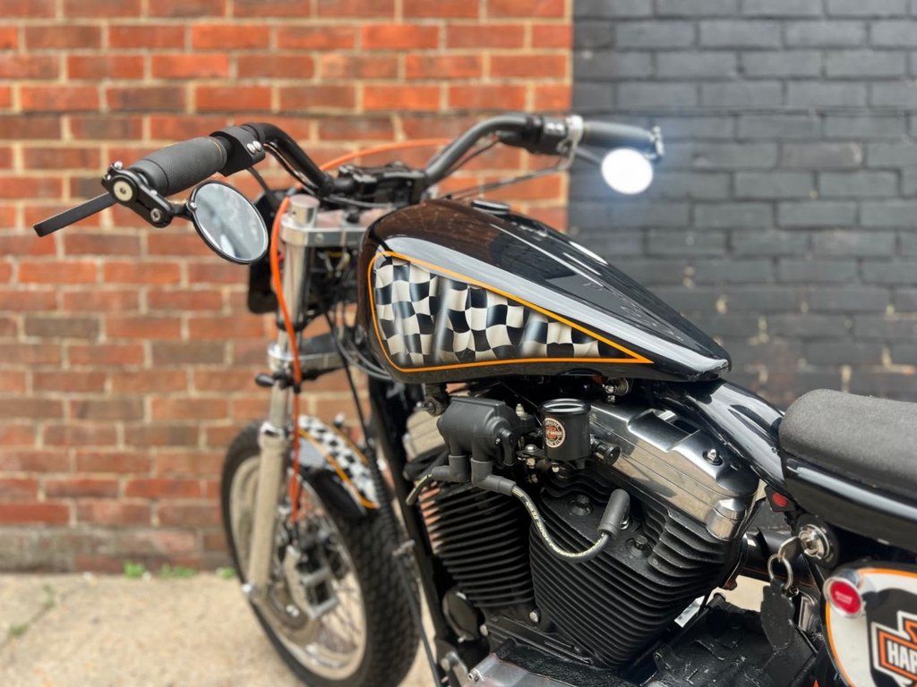 USED 1997 R HARLEY-DAVIDSON SPORTSTER 1200cc // CUSTOM FLAT TRACKER // px swap 
