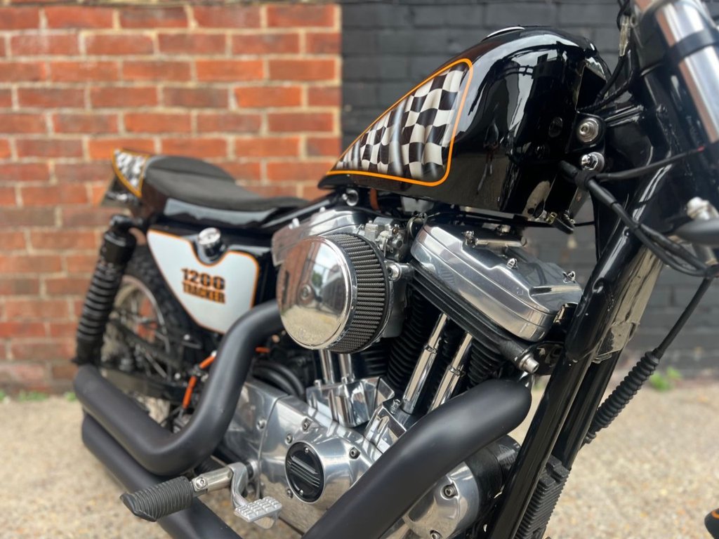 USED 1997 R HARLEY-DAVIDSON SPORTSTER 1200cc // CUSTOM FLAT TRACKER // px swap 