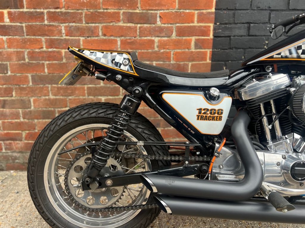 USED 1997 R HARLEY-DAVIDSON SPORTSTER 1200cc // CUSTOM FLAT TRACKER // px swap 