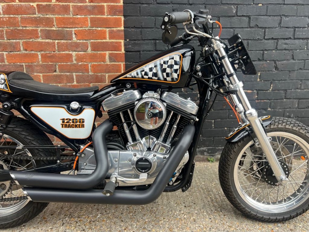 USED 1997 R HARLEY-DAVIDSON SPORTSTER 1200cc // CUSTOM FLAT TRACKER // px swap 