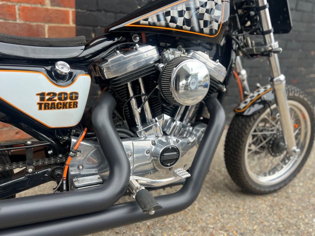 USED 1997 R HARLEY-DAVIDSON SPORTSTER 1200cc // CUSTOM FLAT TRACKER // px swap 
