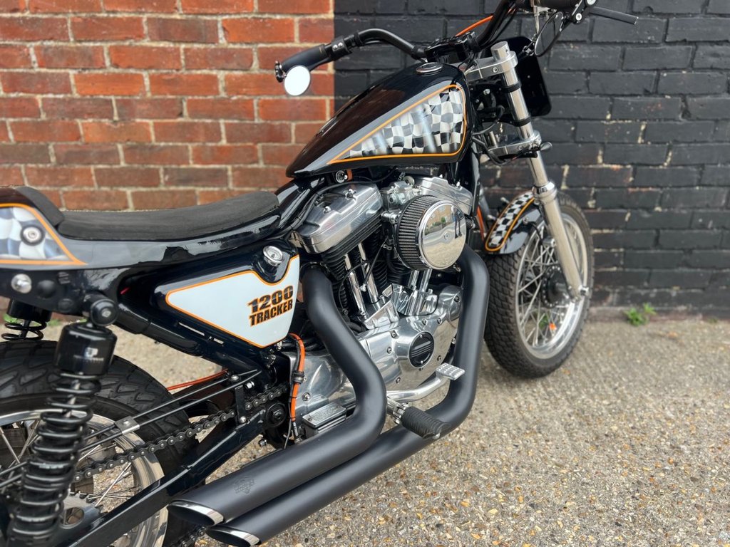 USED 1997 R HARLEY-DAVIDSON SPORTSTER 1200cc // CUSTOM FLAT TRACKER // px swap 