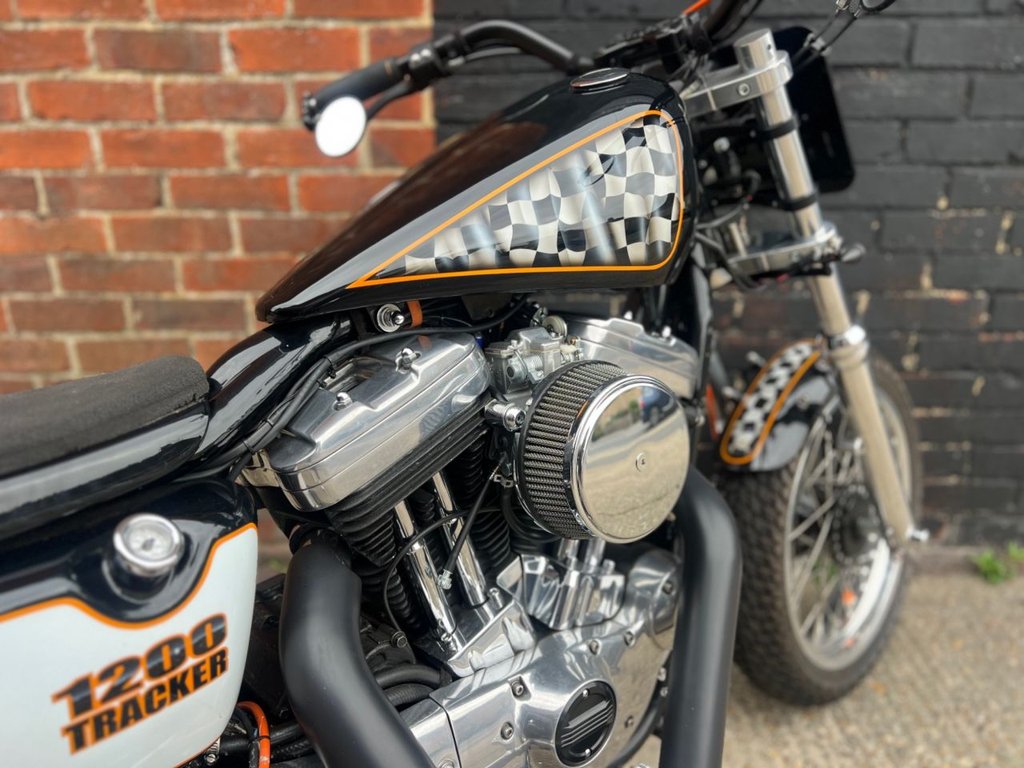 USED 1997 R HARLEY-DAVIDSON SPORTSTER 1200cc // CUSTOM FLAT TRACKER // px swap 