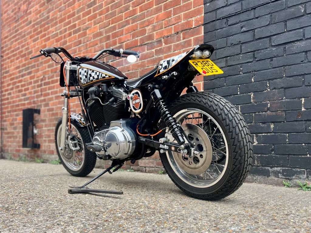 USED 1997 R HARLEY-DAVIDSON SPORTSTER 1200cc // CUSTOM FLAT TRACKER // px swap 