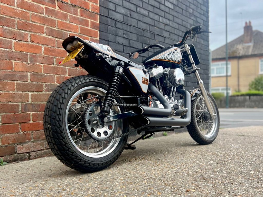 USED 1997 R HARLEY-DAVIDSON SPORTSTER 1200cc // CUSTOM FLAT TRACKER // px swap 