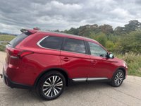 USED 2018 67 MITSUBISHI OUTLANDER 2.4 LS PETROL CVT 2WD 1 OWNER FROM NEW + 7 SEATER MODEL+ REVERSING CAMERA WITH PARKING SENSORS + HEATED FRONT SEATS +  AIR CON + BLUETOOTH + CRUISE CONTROL +