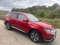 USED 2018 67 MITSUBISHI OUTLANDER 2.4 LS PETROL CVT 2WD 1 OWNER FROM NEW + 7 SEATER MODEL+ REVERSING CAMERA WITH PARKING SENSORS + HEATED FRONT SEATS +  AIR CON + BLUETOOTH + CRUISE CONTROL +