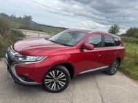 USED 2018 67 MITSUBISHI OUTLANDER 2.4 LS PETROL CVT 2WD 1 OWNER FROM NEW + 7 SEATER MODEL+ REVERSING CAMERA WITH PARKING SENSORS + HEATED FRONT SEATS +  AIR CON + BLUETOOTH + CRUISE CONTROL +