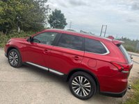 USED 2018 67 MITSUBISHI OUTLANDER 2.4 LS PETROL CVT 2WD 1 OWNER FROM NEW + 7 SEATER MODEL+ REVERSING CAMERA WITH PARKING SENSORS + HEATED FRONT SEATS +  AIR CON + BLUETOOTH + CRUISE CONTROL +