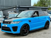 USED 2018 18 LAND ROVER RANGE ROVER SPORT 5.0 P575 V8 SVR SUV 5dr Petrol Auto 4WD Euro 6 (s/s) (575 ps) **Carbon Pack - Low Miles** 