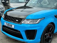 USED 2018 18 LAND ROVER RANGE ROVER SPORT 5.0 P575 V8 SVR SUV 5dr Petrol Auto 4WD Euro 6 (s/s) (575 ps) **Carbon Pack - Low Miles** 