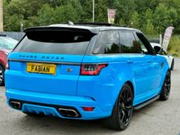 USED 2018 18 LAND ROVER RANGE ROVER SPORT 5.0 P575 V8 SVR SUV 5dr Petrol Auto 4WD Euro 6 (s/s) (575 ps) **Carbon Pack - Low Miles** 