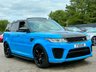USED 2018 18 LAND ROVER RANGE ROVER SPORT 5.0 P575 V8 SVR SUV 5dr Petrol Auto 4WD Euro 6 (s/s) (575 ps) **Carbon Pack - Low Miles** 
