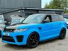 USED 2018 18 LAND ROVER RANGE ROVER SPORT 5.0 P575 V8 SVR SUV 5dr Petrol Auto 4WD Euro 6 (s/s) (575 ps) **Carbon Pack - Low Miles** 