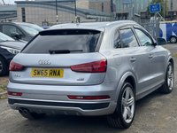 USED 2015 65 AUDI Q3 2.0 TDI S line Plus SUV 5dr Diesel S Tronic quattro Euro 6 (s/s) (184 ps) 