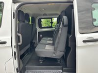 USED 2022 22 FORD TRANSIT CUSTOM 2.0 300 EcoBlue Leader Crew Van Double Cab 5dr Diesel Manual L1 H1 Euro 6 (s/s) (105 ps) 