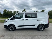 USED 2022 22 FORD TRANSIT CUSTOM 2.0 300 EcoBlue Leader Crew Van Double Cab 5dr Diesel Manual L1 H1 Euro 6 (s/s) (105 ps) 