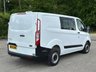 USED 2022 22 FORD TRANSIT CUSTOM 2.0 300 EcoBlue Leader Crew Van Double Cab 5dr Diesel Manual L1 H1 Euro 6 (s/s) (105 ps) 
