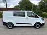 USED 2022 22 FORD TRANSIT CUSTOM 2.0 300 EcoBlue Leader Crew Van Double Cab 5dr Diesel Manual L1 H1 Euro 6 (s/s) (105 ps) 
