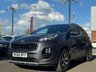 USED 2016 66 KIA SPORTAGE 2.0 CRDi GT-Line SUV 5dr Diesel Manual AWD Euro 6 (134 bhp) THIS CAR COMES WITH 6 MONTHS WARRANTY ,BREAKDOWN COVER & RECOVERY +   ALL WHEEL DRIVE +  FRONT AND REAR PARKING SENSORS +  REVERSING CAMERA +  FRONT AND REAR HEATED SEATS +  FULL LEATHER TRIM +  BLUETOOTH CONNECTION +  CRUISE CONTROL +  DAB RADIO +  DUAL ZONE CLIMATE CONTROL +  TRACTION CONTROL +  AUX CONNECTION +  USB CONNECTION +  SAT NAVIGATION +  DAY TIME RUNNING LIGHTS +  HILL HOLD ASSIST +  PRIVACY GLASS +  GT LINE INTERIOR PACKAGE +  LANE ASSIST +  SPEED LIMIT INFO +  FRONT ARM REST W/ CU