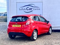 USED 2015 15 FORD FIESTA 1.25 Zetec Hatchback 5dr Petrol Manual Euro 6 (82 ps) www.suffolkcarcentre.co.uk - Located at Lowestoft