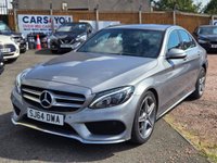 USED 2014 64 MERCEDES-BENZ C-CLASS 2.1 C220 BlueTEC AMG Line Saloon 4dr Diesel G-Tronic+ Euro 6 (s/s) (170 ps) 