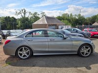 USED 2014 64 MERCEDES-BENZ C-CLASS 2.1 C220 BlueTEC AMG Line Saloon 4dr Diesel G-Tronic+ Euro 6 (s/s) (170 ps) 