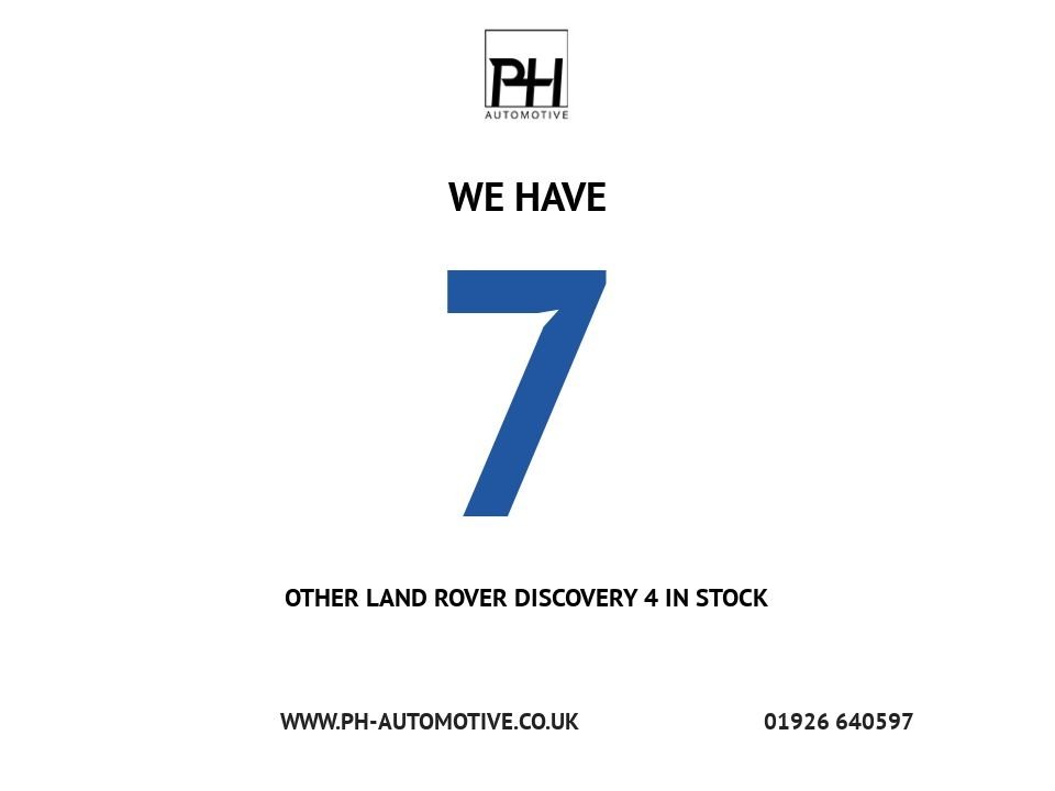 USED 2016 16 LAND ROVER DISCOVERY 4 3.0 SD V6 Landmark SUV 5dr Diesel Auto 4WD Euro 6 (s/s) (256 bhp) 2 OWNERS|TIMING BELT|MERIDIAN