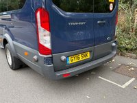 USED 2016 16 FORD TRANSIT 2.2 TDCi 460 125BHP HDT TREND L4 H3 18 SEATER XLWB JUMBO MINI BUS (EURO 6) AIR CON+1 OWNER+18 SEATS+