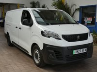 USED 2022 22 PEUGEOT E-EXPERT e 1000 75kWh Professional Long Panel Van 6dr Electric Auto LWB (136 ps) LWB 3 SEATS AIR CON ANDROID APPLE CARPLAY PLYLINED BULKHEAD 2 OWNERS WARRANTY