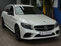 USED 2020 70 MERCEDES-BENZ C-CLASS 2.0 C300de 13.5kWh AMG Line Edition (Premium) Estate 5dr Diesel Plug-in Hybrid G-Tronic+ Euro 6 (s/s) (306 ps) SAT NAV HEATED LEATHER SEATS REAR VIEW CAMERA ANDROID APPLE CARPLAY CRUISE CONTROL PARKING SENSORS 1 OWNER EXCELLENT MERC SERVICE HISTORY WARRANTY