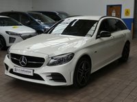 USED 2020 70 MERCEDES-BENZ C-CLASS 2.0 C300de 13.5kWh AMG Line Edition (Premium) Estate 5dr Diesel Plug-in Hybrid G-Tronic+ Euro 6 (s/s) (306 ps) SAT NAV HEATED LEATHER SEATS REAR VIEW CAMERA ANDROID APPLE CARPLAY CRUISE CONTROL PARKING SENSORS 1 OWNER EXCELLENT MERC SERVICE HISTORY WARRANTY