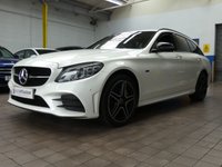 USED 2020 70 MERCEDES-BENZ C-CLASS 2.0 C300de 13.5kWh AMG Line Edition (Premium) Estate 5dr Diesel Plug-in Hybrid G-Tronic+ Euro 6 (s/s) (306 ps) SAT NAV HEATED LEATHER SEATS REAR VIEW CAMERA ANDROID APPLE CARPLAY CRUISE CONTROL PARKING SENSORS 1 OWNER EXCELLENT MERC SERVICE HISTORY WARRANTY