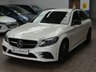 USED 2020 70 MERCEDES-BENZ C-CLASS 2.0 C300de 13.5kWh AMG Line Edition (Premium) Estate 5dr Diesel Plug-in Hybrid G-Tronic+ Euro 6 (s/s) (306 ps) SAT NAV HEATED LEATHER SEATS REAR VIEW CAMERA ANDROID APPLE CARPLAY CRUISE CONTROL PARKING SENSORS 1 OWNER EXCELLENT MERC SERVICE HISTORY WARRANTY