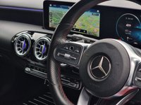 USED 2018 68 MERCEDES-BENZ A-CLASS 1.3 A200 AMG Line (Premium) Hatchback 5dr Petrol 7G-DCT Euro 6 (s/s) (163 ps) AMBIENT | BLK KIT | LEATHERS