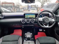 USED 2018 68 MERCEDES-BENZ A-CLASS 1.3 A200 AMG Line (Premium) Hatchback 5dr Petrol 7G-DCT Euro 6 (s/s) (163 ps) AMBIENT | BLK KIT | LEATHERS