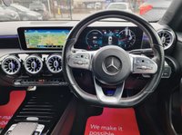 USED 2018 68 MERCEDES-BENZ A-CLASS 1.3 A200 AMG Line (Premium) Hatchback 5dr Petrol 7G-DCT Euro 6 (s/s) (163 ps) AMBIENT | BLK KIT | LEATHERS