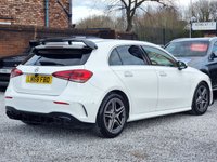 USED 2018 68 MERCEDES-BENZ A-CLASS 1.3 A200 AMG Line (Premium) Hatchback 5dr Petrol 7G-DCT Euro 6 (s/s) (163 ps) AMBIENT | BLK KIT | LEATHERS