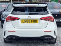 USED 2018 68 MERCEDES-BENZ A-CLASS 1.3 A200 AMG Line (Premium) Hatchback 5dr Petrol 7G-DCT Euro 6 (s/s) (163 ps) AMBIENT | BLK KIT | LEATHERS