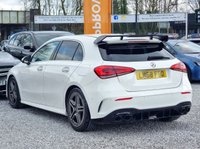 USED 2018 68 MERCEDES-BENZ A-CLASS 1.3 A200 AMG Line (Premium) Hatchback 5dr Petrol 7G-DCT Euro 6 (s/s) (163 ps) AMBIENT | BLK KIT | LEATHERS