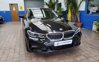 USED 2019 69 BMW 3 SERIES 2.0 330e 12kWh Sport Pro Saloon 4dr Petrol Plug-in Hybrid Auto Euro 6 (s/s) (292 ps) SAT NAV HEATED LEATHER SEATS REAR VIEW CAMERA CRUISE CONTROL PARKING SENSORS 3 OWNERS SERVICE HISTORY WARRANTY