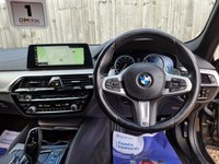 USED 2018 18 BMW 5 SERIES 2.0 520d M Sport Saloon 4dr Diesel Auto Euro 6 (s/s) (190 ps) ** WE OFFER FINANCE ON THIS CAR **