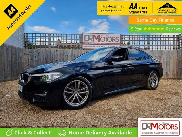 2018 2018 BMW 5 SERIES 2.0 520d M Sport Saloon 4dr Diesel Auto Euro 6 (s/s) (190 ps) Year 2018 photo