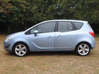 USED 2014 14 VAUXHALL MERIVA 1.4 16V Tech Line MPV 5dr Petrol Manual Euro 5 (100 ps) www.suffolkcarcentre.co.uk - Located at Ilketshall