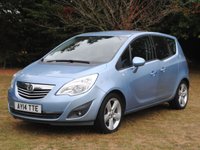 USED 2014 14 VAUXHALL MERIVA 1.4 16V Tech Line MPV 5dr Petrol Manual Euro 5 (100 ps) www.suffolkcarcentre.co.uk - Located at Ilketshall