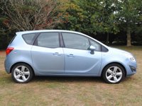 USED 2014 14 VAUXHALL MERIVA 1.4 16V Tech Line MPV 5dr Petrol Manual Euro 5 (100 ps) www.suffolkcarcentre.co.uk - Located at Ilketshall