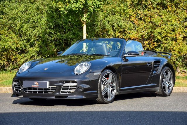 2007 57 Porsche 911 3.6 997 Turbo Cabriolet 2dr Petrol Tiptronic S AWD (328 g/km, 480 bhp)