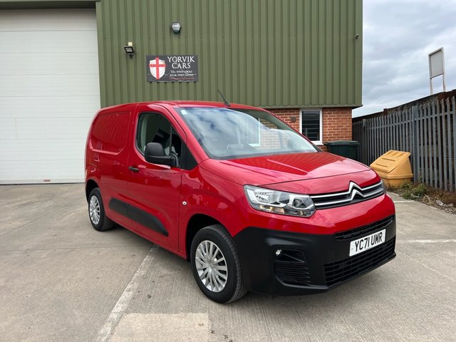 2021 71 Citroen Berlingo 1.5 BlueHDi 650 Enterprise M Pro Panel Van 5dr Diesel Manual SWB Euro 6 (75 ps)